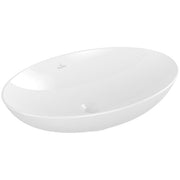 VILLEROY & BOCH - Aufsatzwaschbecken Loop&Friends 620x420mm Oval mit Überlauf Weiß Alpin