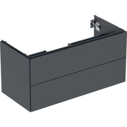 Geberit Vertriebs - ONE Unterschrank für WT/-Platte 2 Schubl., 103,6x50,4x47cm, schwarz matt