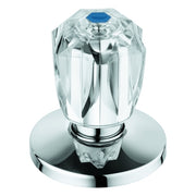 Grohe - Oberteil 1/2 für UP-Ventil 11541 Brillant Griff Markierung blau chrom