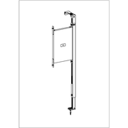 VILLEROY & BOCH - Befestigungselement für Haltegriffe ViConnect 9221 310x1150x55mm