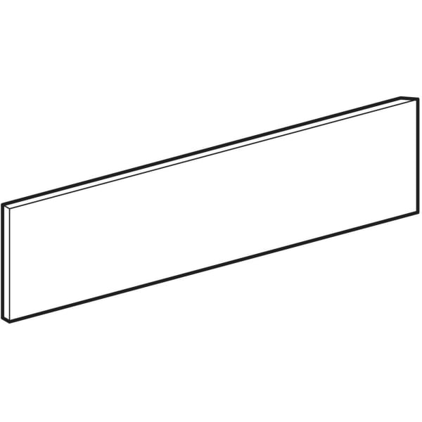 Geberit Vertriebs - Bambini Seiten-Dekorblende, niedrig Varicor, 390x105x12mm, weiß