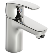 Hansa Armaturen - Waschtisch-Einhandmischer silikonfrei HANSAPINTO Niederdruck 4534 verchromt