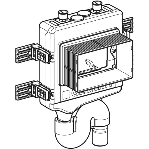 Geberit Vertriebs - HS10 Hygienesp. mit 2 Wasseranschl. o. Steuereinh., 24V, d:50mm