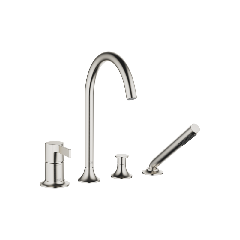 Dornbracht - Wannen-Vierlochbatt. VAIA 27632809 platin gebürstet