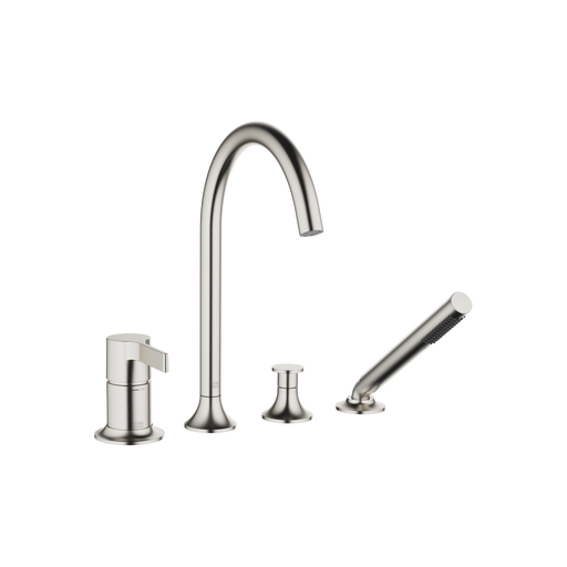 Dornbracht - Wannen-Vierlochbatt. VAIA 27632809 platin gebürstet