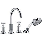 Hansgrohe - 4-Loch Wannenarmatur AXOR MONTREUX 16544000 chrom f.Fliesenrandmontage