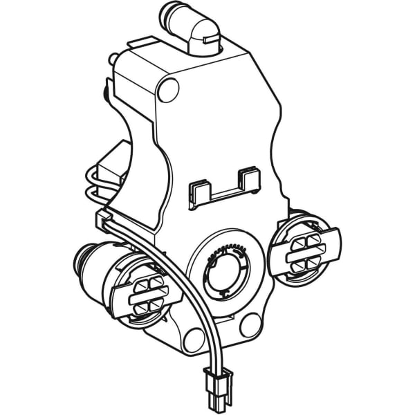 Geberit Vertriebs - Funktionseinheit ohne Generator f. Piave/Brenta WT-Armaturen mit Mischer