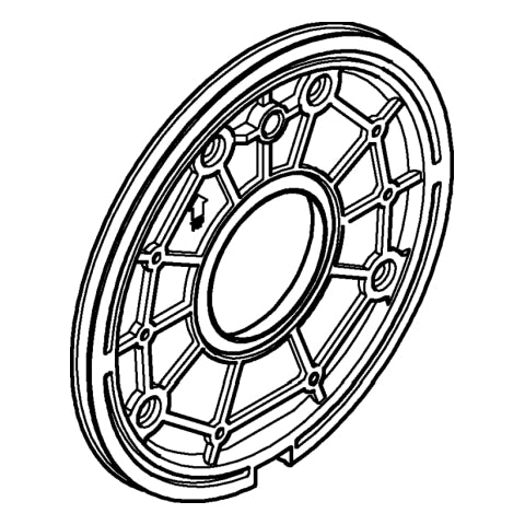 Grohe - Montageplatte 48439 für Einhandmischer-Fertigmontagesets