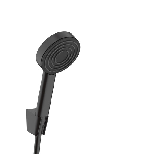 Hansgrohe - Porterset PULSIFY 105 1jet mit Brauseschlauch 1250mm mattschwarz