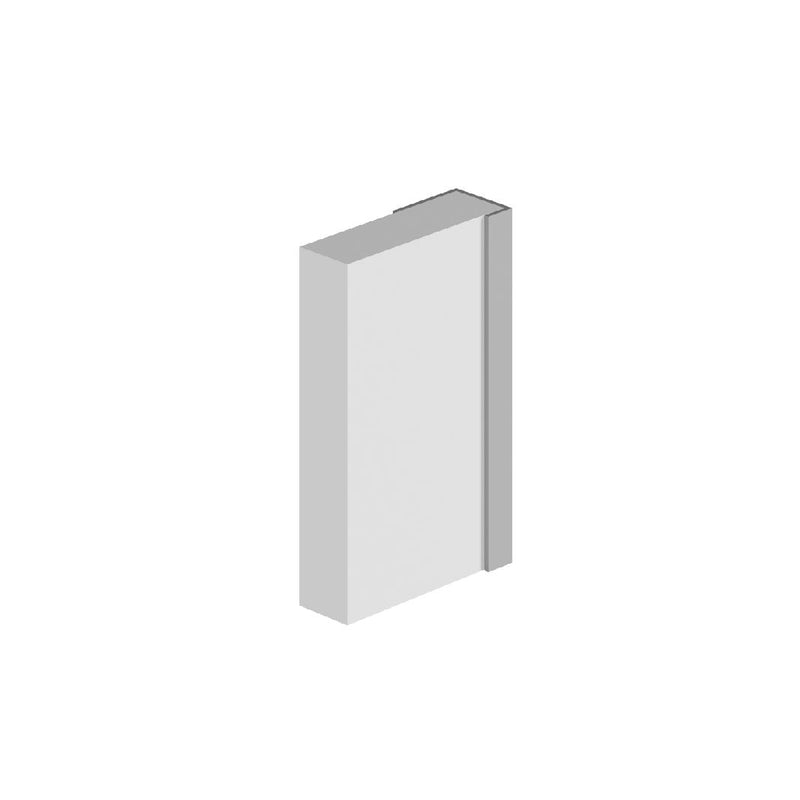 Ocean Interiors - multiPANEL Abschlussprofil, Typ C 2750mm silber matt (satin)