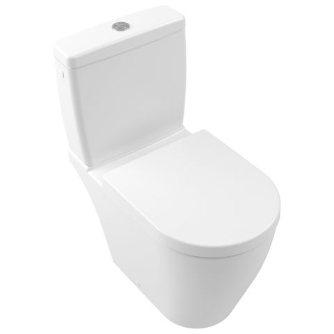 VILLEROY & BOCH - WC-Sitz AVENTO 9M77 Stone White CeramicPlus