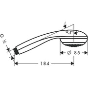 Hansgrohe - Handbrause Crometta 85 1jet chrom