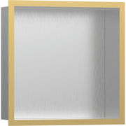 Hansgrohe - XtraStoris Individual Wandnische mit Designrahmen 300x300x100mm BST/PGO