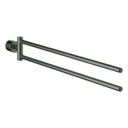 Grohe - Handtuchhalter Atrio 40888 2-armig hard graphite gebürstet