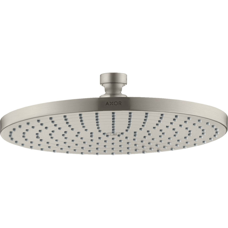Hansgrohe - Tellerkopfbrause AXOR STARCK 240 mm 28494800 mit Air-Injektion edelstahl