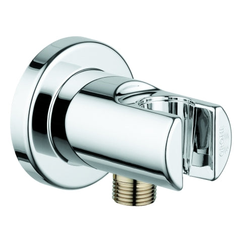 Grohe - Wandanschlussbogen RELEXA 28628 1/2 mit Wandbrausehalter chrom