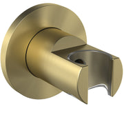 Ideal Standard - Wandhalter IDEALRAIN, runde Rosette, f.Handbrause, Brushed Gold
