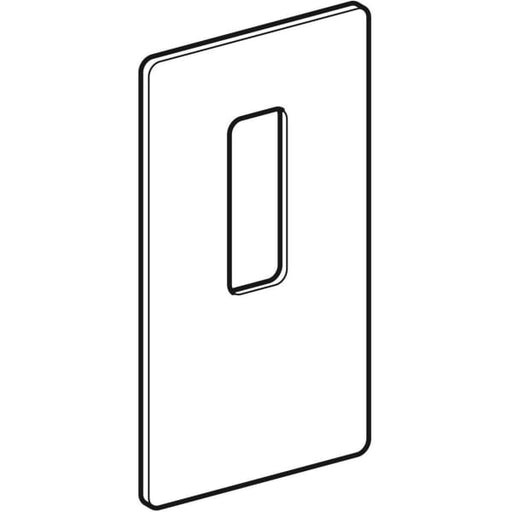 Geberit Vertriebs - Serviceöffnung für Wandarmaturen Monolith Sanitärmodul für WT Glas sand