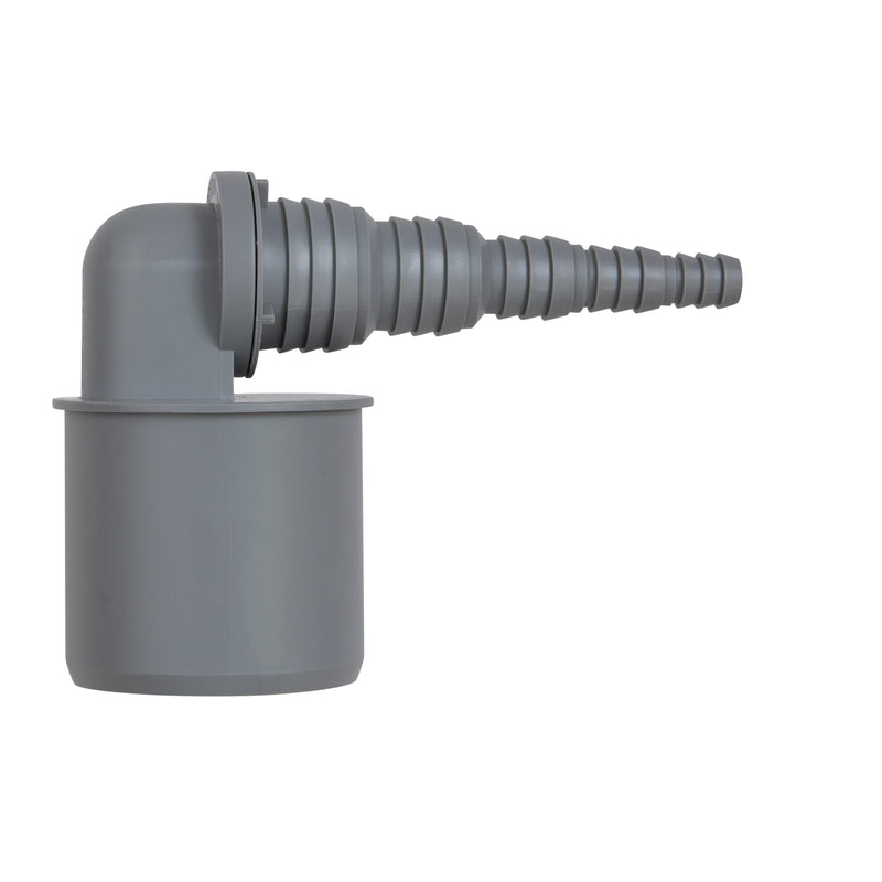 Airfit - Schlauchwinkel DN50x26,5-8,5mm Übergang vom Schlauch zum Abflussrohr