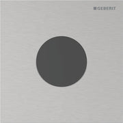 Geberit Vertriebs - Typ 40 UR-Strg. m. elektron. Sp-Ausl. Batt.-Betr., Round, edelst. gebü./Etc