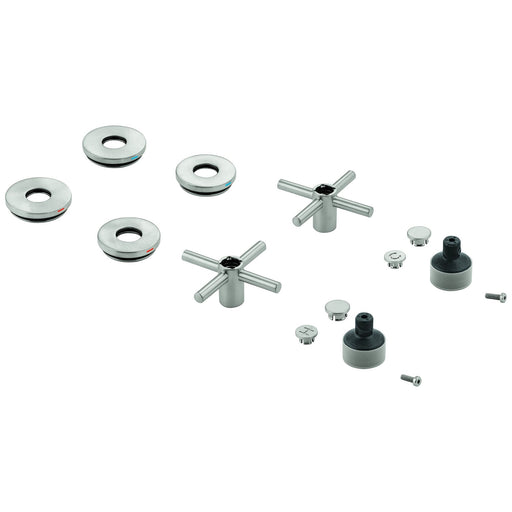 Grohe - Kreuzgriff ATRIO 48406 2 STK supersteel