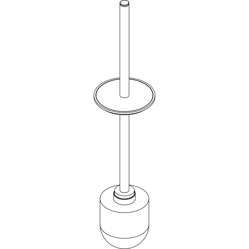 Ideal Standard - WC-Bürste CONNECT, mit Stiel, Chrom