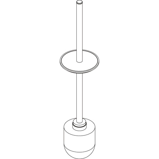 Ideal Standard - WC-Bürste CONNECT, mit Stiel, Chrom