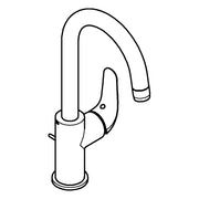 Grohe - EH-WT-Batterie Euroeco 24272_1 L-Size Zugstangen-Ablaufgarnitur chrom
