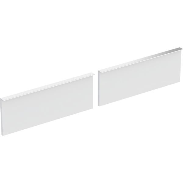 Geberit Vertriebs - Schubladenfront weiß, 2 Stück zu ICON WTU 840220