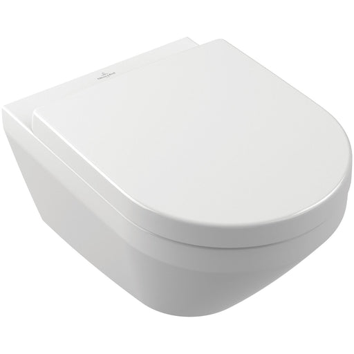 VILLEROY & BOCH - Wand-WC Tiefspüler TwistFlush e3 A25 m.WC-Sitz SoftClosing Kombipack weiß