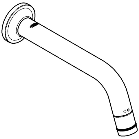 Grohe - Universal WT-Wandauslaufventil 20203 Ausladung 185mm chrom