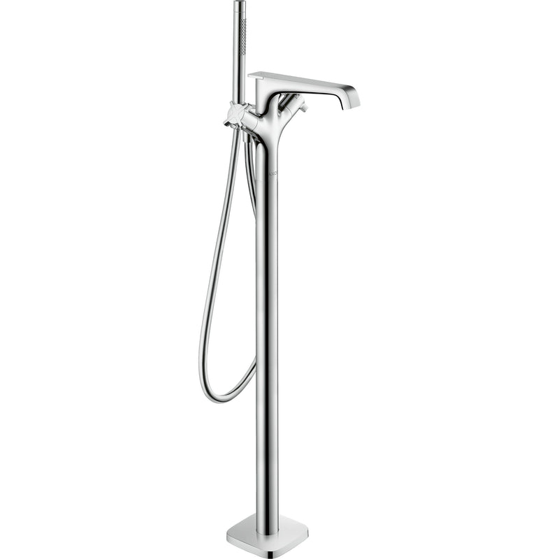 Hansgrohe - Wannenmischer AXOR CITTERIO E Fertigset zur Bodenmontage chrom