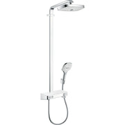 Hansgrohe - Showerpipe RAINDANCE Select E Air 2jet Kopfbrause 300mm 271264 weiß chrom