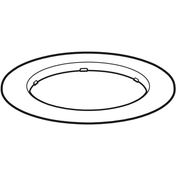 Geberit Vertriebs - Fixierring, zu Bodenablauf 8 x 8 cm