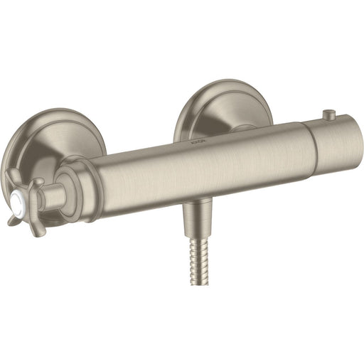 Hansgrohe - Brause Thermostat AXOR MONTREUX 16261 brushed nickel m.Kreuzgriff