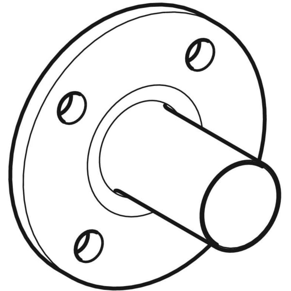 Geberit Vertriebs - Mapress C-Stahl Flansch PN 6 mit Einschubende d28