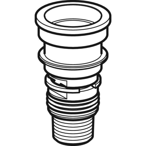 Geberit Vertriebs - Übergang R1/2 Ms
