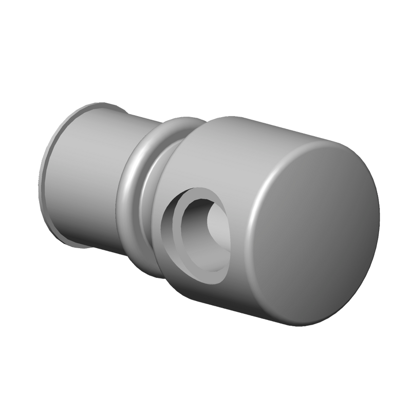 Dornbracht - Griff Ersatzteile 092082000 D.23x41mm platin gebürstet