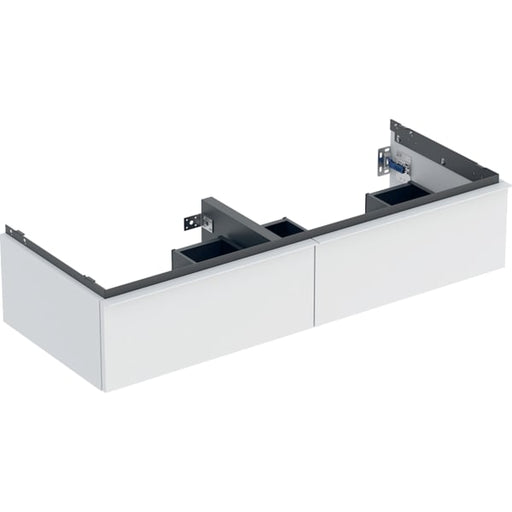 Geberit Vertriebs - iCon Unterschrank für DWT, 2 Schubl. 118,4x24,7x47,6cm, weiß matt