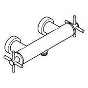 Grohe - 2-Griff-Brausebatt. Atrio 26895 Wandmontage Kreuz-Griff chrom
