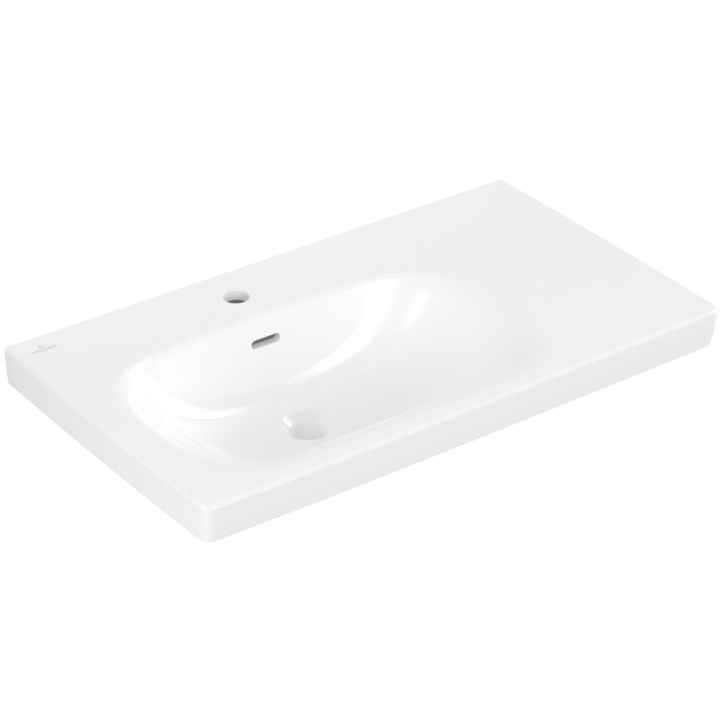 VILLEROY & BOCH - SchrankWT Skyla 5A52L1 800x460mm re-eckig BP li 1HL. m. ÜL. Weiß Alpin