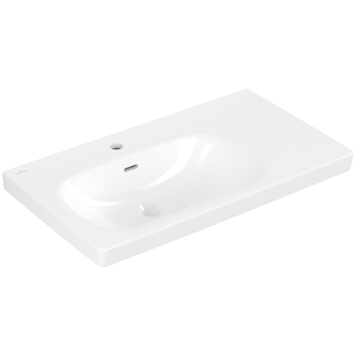 VILLEROY & BOCH - SchrankWT Skyla 5A52L1 800x460mm re-eckig BP li 1HL. m. ÜL. Weiß Alpin