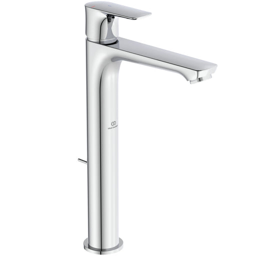 Ideal Standard - WT-Arm. CONNECT AIR, Slim, BlueStart, m.verl.Sockel, m.Ablgarn., Chrom
