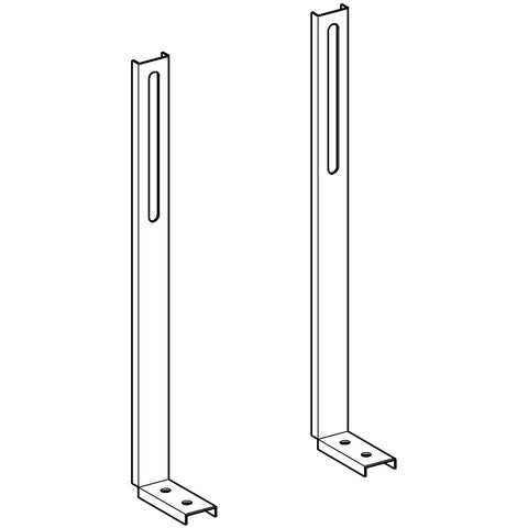 Grohe - Tragestützen UNISET 37304 passend für WC und Bidet (2 Stück)