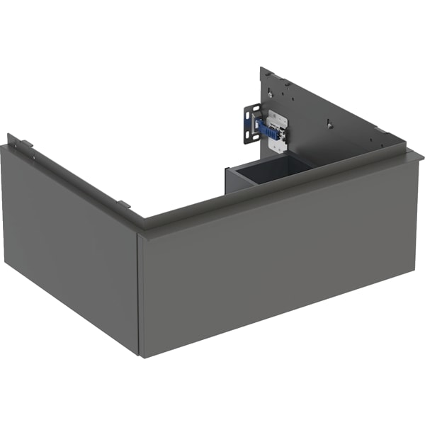 Geberit Vertriebs - iCon Unterschrank für WT, 1 Schubl. 59,2x24,7x47,6cm, lava