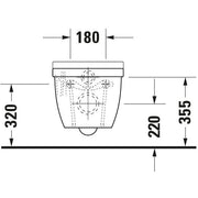 Duravit - WC-Sitz STARCK 3 o. SoftClose 006381 Scharniere edelstahl, weiß