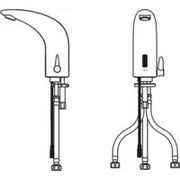 MEPA -Pauli + Menden - Sanicontrol WT-Armatur Saniline Dolphin2 ND Batterie