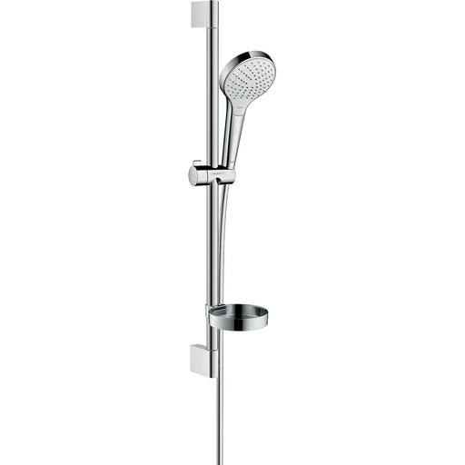 Hansgrohe - Brausenset CROMA Select S Vario/ UNICA 650mm weiß/chrom mit Seifenschale
