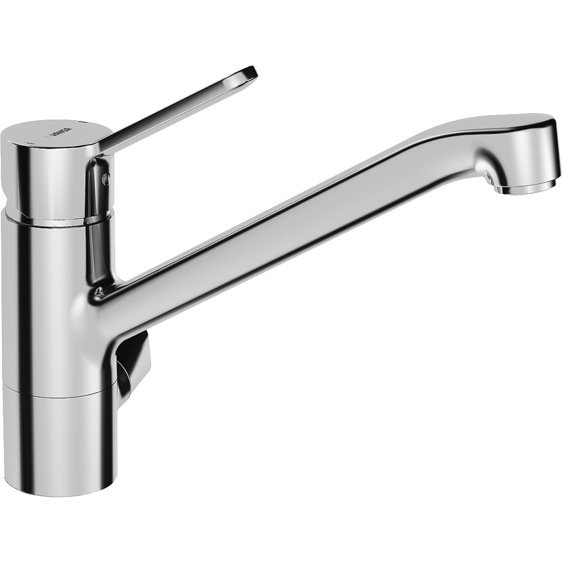 Hansa Armaturen - Spültisch-Einhand-Einlochbatterie Hansaprimo 4950, verchromt