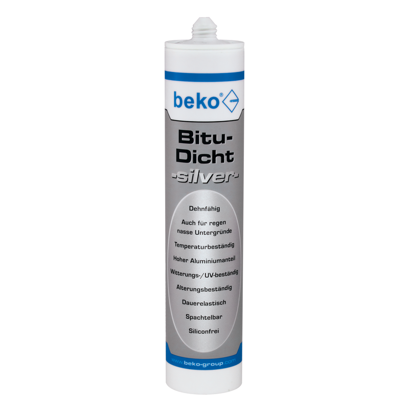beko - Bitu-Dicht -silver- 310ml silbergrau, 1-Komp. Bitumendichtm